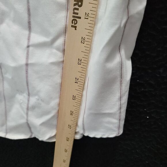 Enro Mens Button Up Shirt Multicolor Size 16 Cotton Blend Short Sleeve Collar - Picture 4 of 12